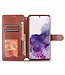 AZNS Bruin Wallet Bookcase Hoesje voor de Samsung Galaxy Note 20 Ultra