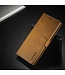 LC.IMEEKE Bruin Wallet Bookcase Hoesje voor de Samsung Galaxy Note 20 Ultra