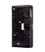 Zwart Glitter Bookcase Hoesje voor de Samsung Galaxy Note 20 Ultra