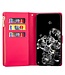Roze Glitter Bookcase Hoesje voor de Samsung Galaxy Note 20 Ultra
