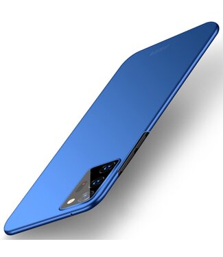 Blauw Mat Hardcase Hoesje Samsung Galaxy Note 20 Ultra