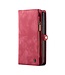 CaseMe Rood Portemonnee Bookcase Hoesje voor de Samsung Galaxy Note 20 Ultra