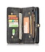 CaseMe Zwart Portemonnee Bookcase Hoesje voor de Samsung Galaxy Note 20 Ultra