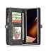 CaseMe Zwart Portemonnee Bookcase Hoesje voor de Samsung Galaxy Note 20 Ultra