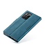 CaseMe Blauw Wallet Bookcase Hoesje voor de Samsung Galaxy Note 20 Ultra