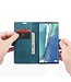 CaseMe Blauw Wallet Bookcase Hoesje voor de Samsung Galaxy Note 20 Ultra