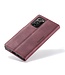 CaseMe Wijnrood Wallet Bookcase Hoesje voor de Samsung Galaxy Note 20 Ultra