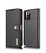 DG.Ming Zwart 2-in-1 Bookcase Hoesje voor de Samsung Galaxy Note 20 Ultra