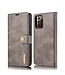 DG.Ming Grijs 2-in-1 Bookcase Hoesje voor de Samsung Galaxy Note 20 Ultra