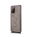 DG.Ming Grijs 2-in-1 Bookcase Hoesje voor de Samsung Galaxy Note 20 Ultra