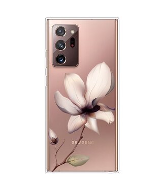 Bloemen TPU Hoesje Samsung Galaxy Note 20 Ultra