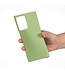 Groen Wallet Siliconen Hoesje voor de Samsung Galaxy Note 20 Ultra