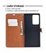 Grijs Jeans Bookcase Hoesje voor de Samsung Galaxy Note 20 Ultra