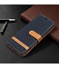 Zwart Jeans Bookcase Hoesje voor de Samsung Galaxy Note 20 Ultra