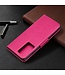 Fuchsia Vlinders Bookcase Hoesje voor de Samsung Galaxy Note 20 Ultra