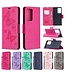 Fuchsia Vlinders Bookcase Hoesje voor de Samsung Galaxy Note 20 Ultra