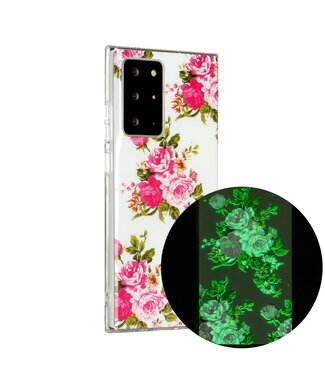 Bloemen TPU Hoesje Samsung Galaxy Note 20 Ultra