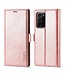 LC.IMEEKE Rosegoud Bookcase Hoesje voor de Samsung Galaxy Note 20 Ultra