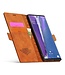 LC.IMEEKE Bruin Bookcase Hoesje voor de Samsung Galaxy Note 20 Ultra