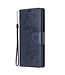 Blauw Vlinder Bookcase Hoesje voor de Samsung Galaxy Note 10 Plus