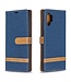 Blauw Jeans Bookcase Hoesje voor de Samsung Galaxy Note 10 Plus