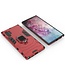 Rood Ring houder Hybrid Hoesje voor de Samsung Galaxy Note 10 Plus