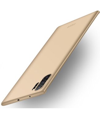 Goud Mat Hardcase Hoesje Samsung Galaxy Note 10 Plus
