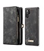 CaseMe Zwart 2-in-1 Bookcase Hoesje voor de Samsung Galaxy Note 10 Plus