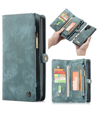 Groen 2-in-1 Bookcase Hoesje Samsung Galaxy Note 10 Plus