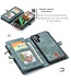 CaseMe Groen 2-in-1 Bookcase Hoesje voor de Samsung Galaxy Note 10 Plus