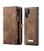 CaseMe Bruin 2-in-1 Bookcase Hoesje voor de Samsung Galaxy Note 10 Plus