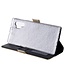 Zwart Kant Patroon Bookcase Hoesje voor de Samsung Galaxy Note 10 Plus