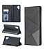 Zwart Bookcase Hoesje voor de Samsung Galaxy Note 10 Plus