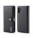 DG.Ming Zwart 2-in-1 Bookcase Hoesje voor de Samsung Galaxy Note 10 Plus