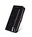 Zwart Glitter Bookcase Hoesje voor de Samsung Galaxy Note 10 Plus