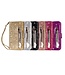 Zwart Glitter Bookcase Hoesje voor de Samsung Galaxy Note 10 Plus