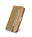 Goud Glitter Bookcase Hoesje voor de Samsung Galaxy Note 10 Plus