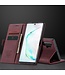 CaseMe Bordeauxrood Wallet Bookcase Hoesje voor de Samsung Galaxy Note 10 Plus