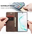 CaseMe Bruin Wallet Bookcase Hoesje voor de Samsung Galaxy Note 10 Plus