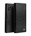 Qialino Zwart Bookcase Hoesje voor de Samsung Galaxy Note 10 Plus