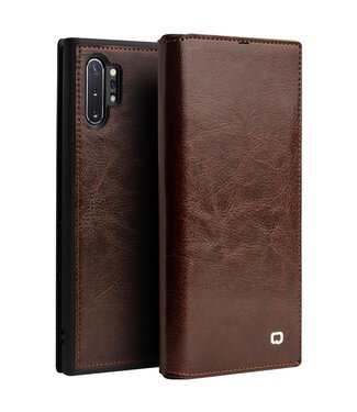 Bruin Bookcase Hoesje Samsung Galaxy Note 10 Plus
