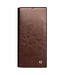 Qialino Bruin Bookcase Hoesje voor de Samsung Galaxy Note 10 Plus