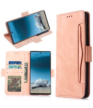 Roze Wallet Bookcase Hoesje Samsung Galaxy Note 10 Plus