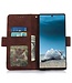 Bruin Wallet Bookcase Hoesje voor de Samsung Galaxy Note 10 Plus