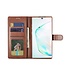 LC.IMEEKE Bruin Bookcase Hoesje voor de Samsung Galaxy Note 10 Plus