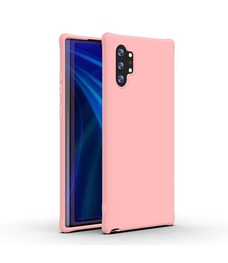 Roze Mat TPU Hoesje Samsung Galaxy Note 10 Plus