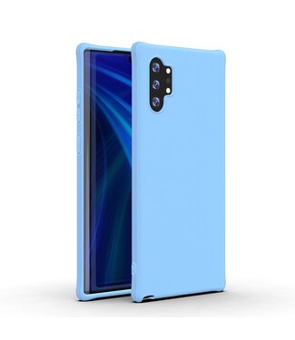 Blauw Mat TPU Hoesje Samsung Galaxy Note 10 Plus