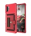 Rood Pasjeshouder Bookcase Hoesje voor de Samsung Galaxy Note 10 Plus