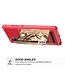 Rood Pasjeshouder Bookcase Hoesje voor de Samsung Galaxy Note 10 Plus