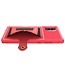 Rood Pasjeshouder Bookcase Hoesje voor de Samsung Galaxy Note 10 Plus